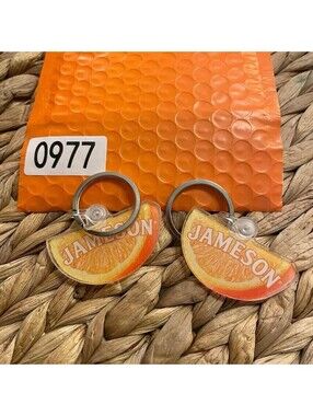 ✅Jameson Irish Whiskey Keychain Metal Key Ring #️⃣0977
